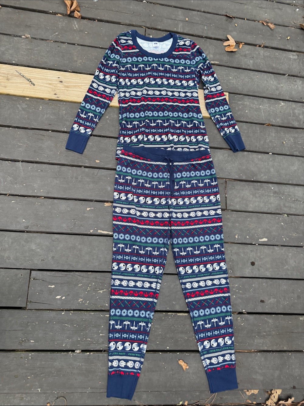 Hannah Andersson Star Wars Holiday Pajama Set size L